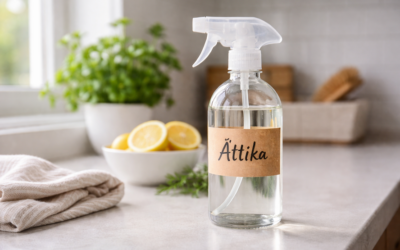 Rengöring med ättika – 50 tips för att städa & rengöra